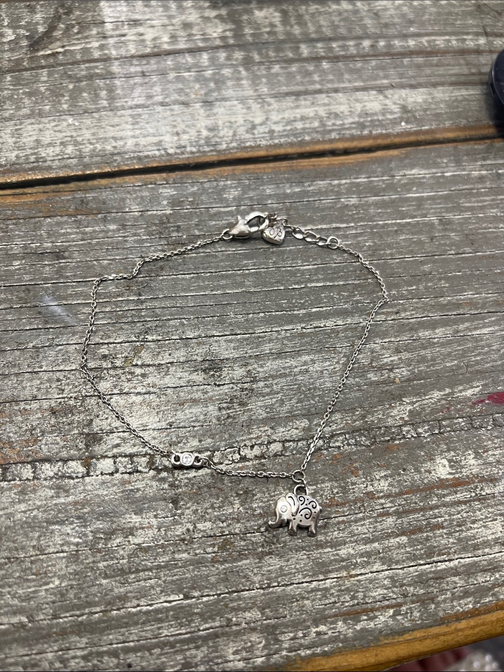 Brighton elephant anklet nwot